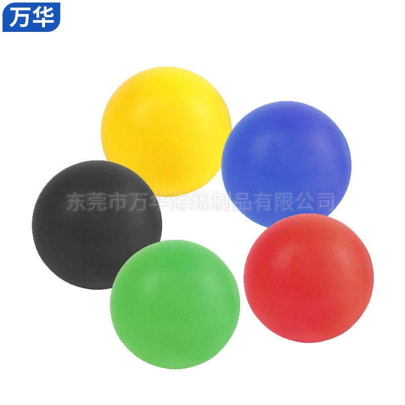 Горячая распродажа: 10 см полностью печатаемый глянцевый мяч из пенополиуретана с возможностью нанесения логотипа, детская спортивная игрушка, эластичный мяч.