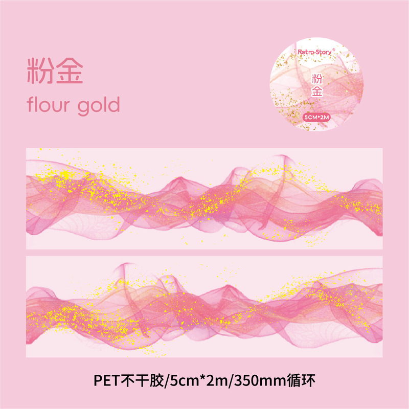 咖啡镇复古系列造景和纸胶带创意背景贴纸手账DIY素材装饰pet胶带|undefined