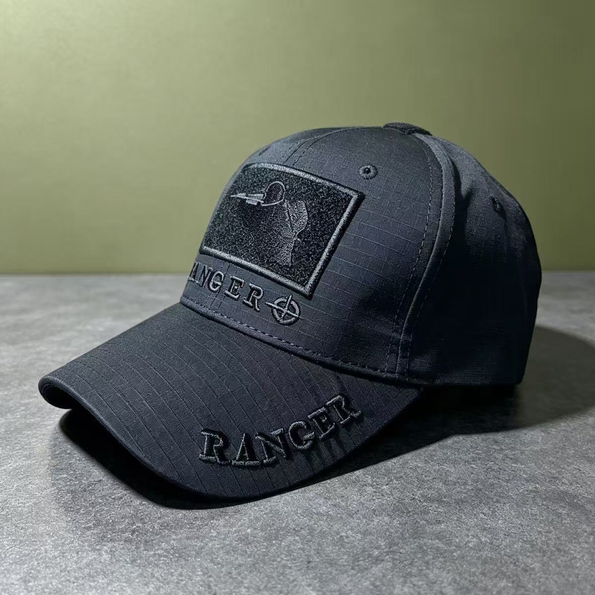 New Blocker Assault Tactical Baseball Cap for Military Fans Velcro Embroidered CS Outdoor Sun Protection Sun Hat
