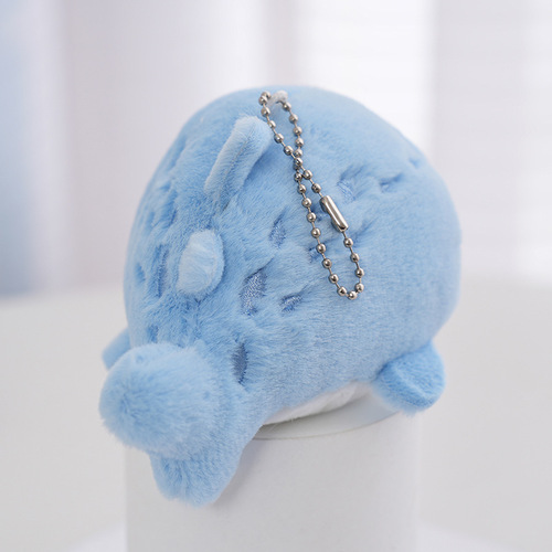 Japanese positive energy little penguin dolphin whale shark penguin plush pendant ocean series penguin bag pendant