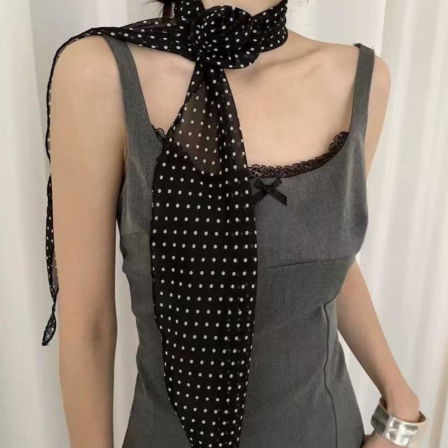 Leomuster Halstuch Für Damen Y2k Retro Stil Haarband_voghion.com