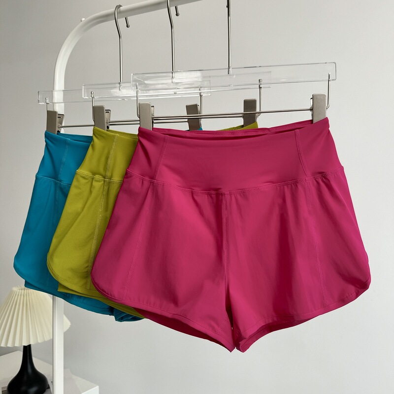 Two-In-One Anti-Exposure Sports Shorts, Breathable Fitness Quick-Dry Casual Pants, Yoga Shorts, Customizable Logo