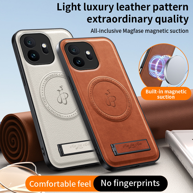 Suitable for 1+Turbo6X magnetic phone case, OnePlus 15T plain leather texture, 1+ACE6 anti-drop protective case, 1+Nord4 Suitable for 1+Turbo6X magnetic phone case, OnePlus 15T plain leather texture, 1+ACE6 anti-drop protective case, 1+Nord4