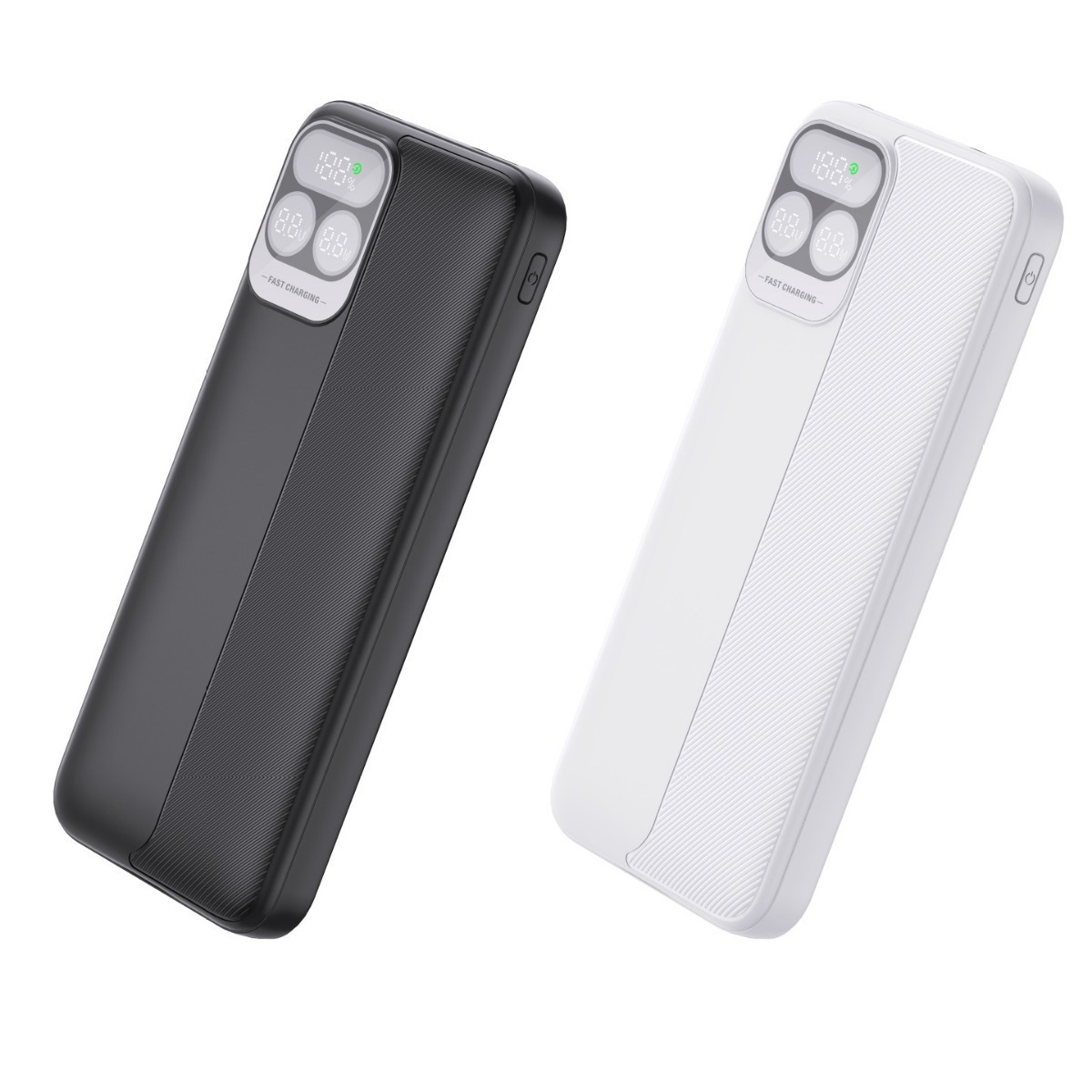 Banque de grande capacité de 20 000 mAh avec alimentation mobile intégrée pour cadeau_voghion.com