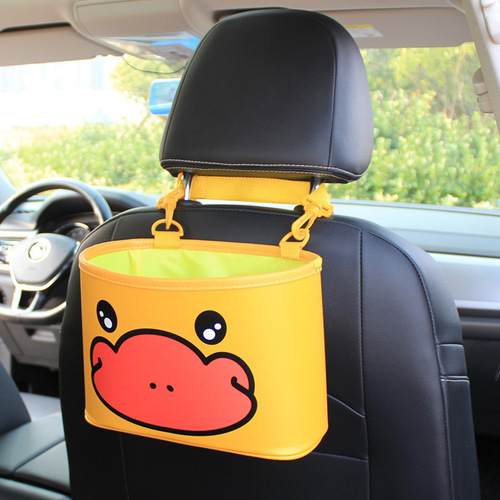 Cartoon multifunctional car seat back car storage box car storage bag car seat back storage bag hanging bag