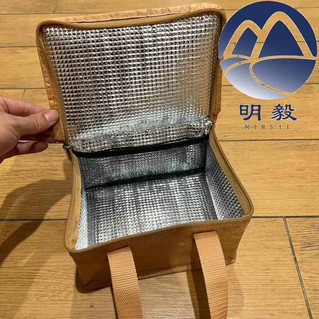 可定 制杜邦纸袋购物袋车缝撕不烂牛皮纸袋复古环保防尘包装袋