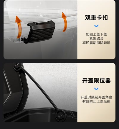 Suitable for the Trunk of Electric Vehicles, Universally Applicable to Aima, Yadi, Tailg, Luyuan, Large-Sized Electric Scooters, and Mopeds