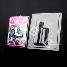 PVC五金工具配件吸塑托盘剪刀工具文具类折边五金电子烟塑料盒