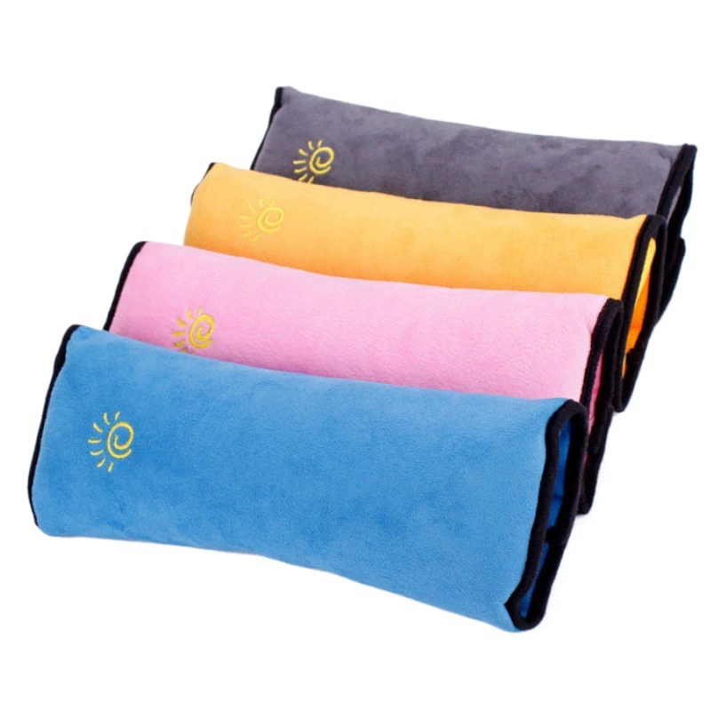 Чехол для автомобильного ремня, плечевая накладка, детский фиксатор регулировки ремня, милый длинный плюшевый ремень безопасности, плечевая накладка