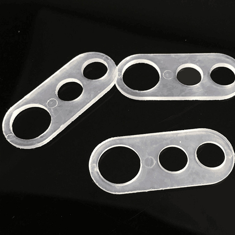 三孔八字形电源锁线扣挡线吊环吊灯接线夹固定接线器塑胶八字扣