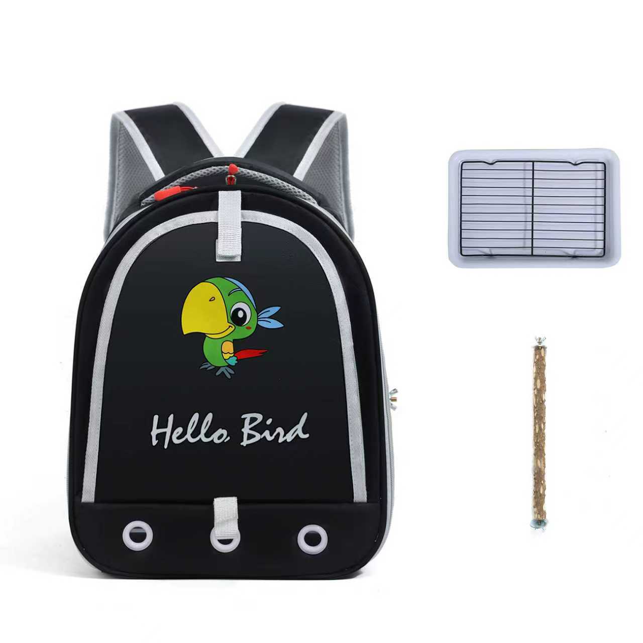 Bolsa de Transporte para Pájaros Little Sun, Jaula Portátil de Doble Hombro, Plegable y Transpirable para Palomas y Aves, para Uso en Exteriores