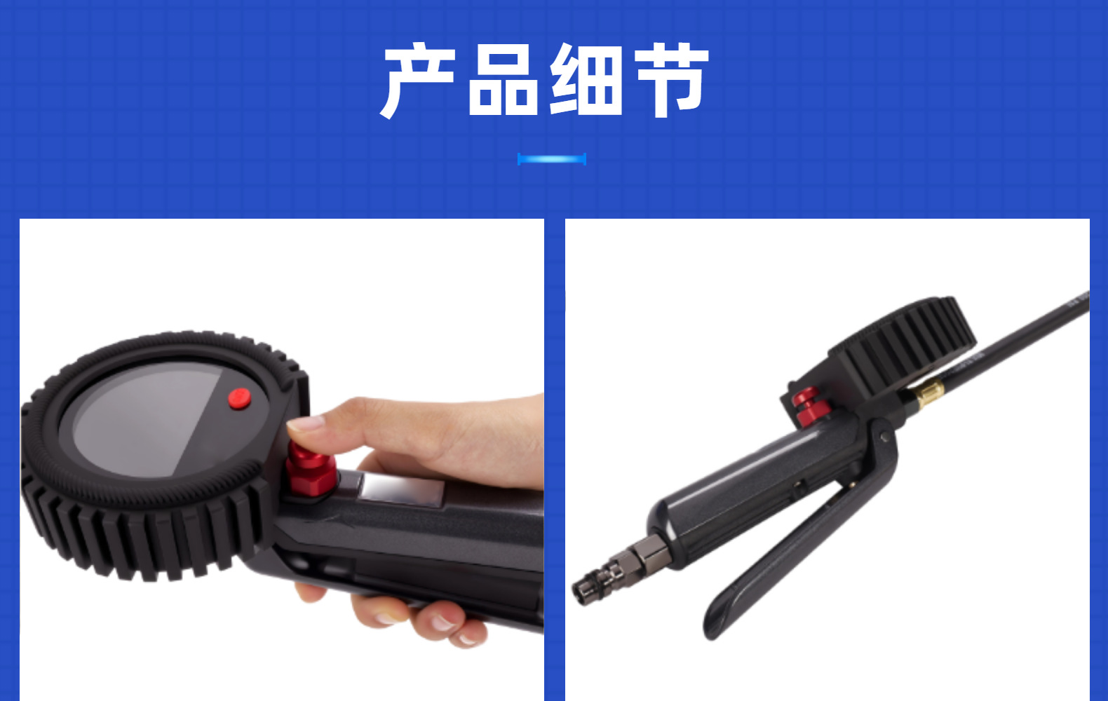 [Supports Oem] Tire Pressure Gauge Digital Display Car Tire Inflator Tire Pressure Monitor