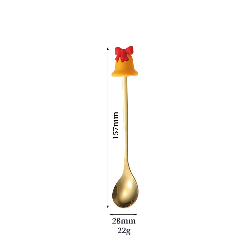 Cuchara de campana - oro