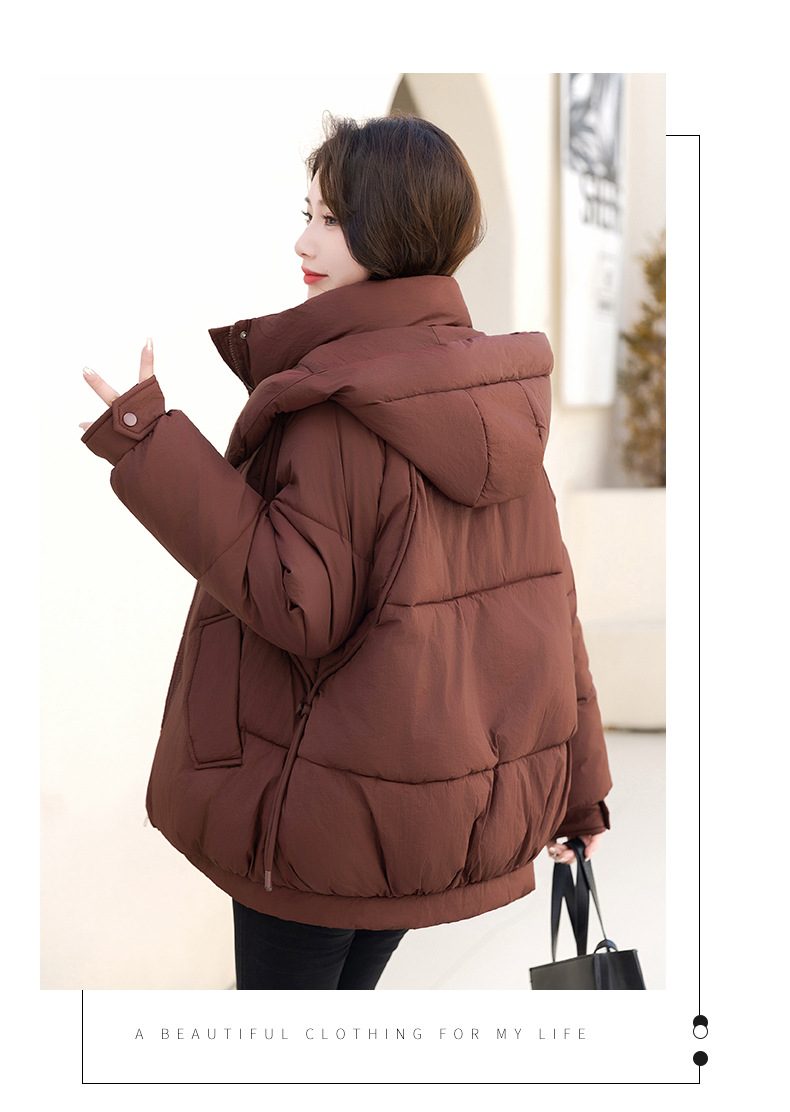 Dames donsjas modieus losvallend dik gewatteerd jasmodel_voghion.com