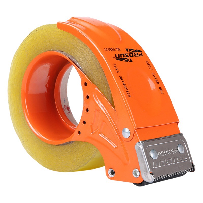 48mm Wide Large Sealing Machine Tape Transparent Tape Cutter Set Box Sealer Tape Baler Tape Seat