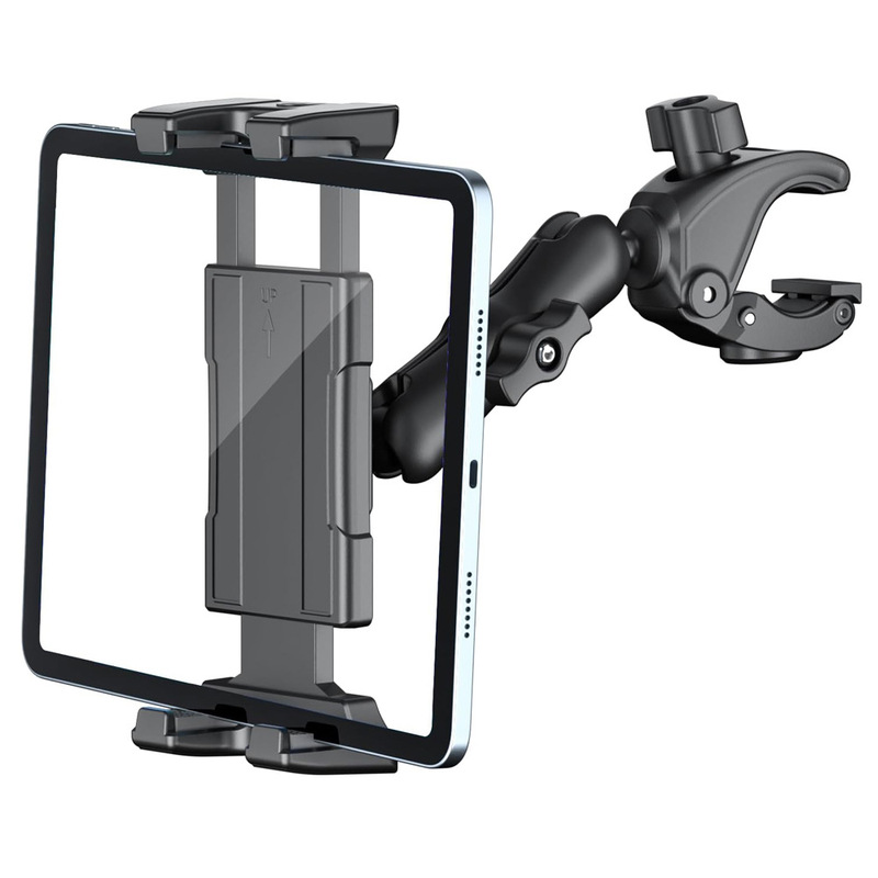 Factory Wholesale Cross-Border Car-Mounted Tablet Holder, Treadmill Tablet Holder, Clip-On Navigation Multi-Functional Support Stand
