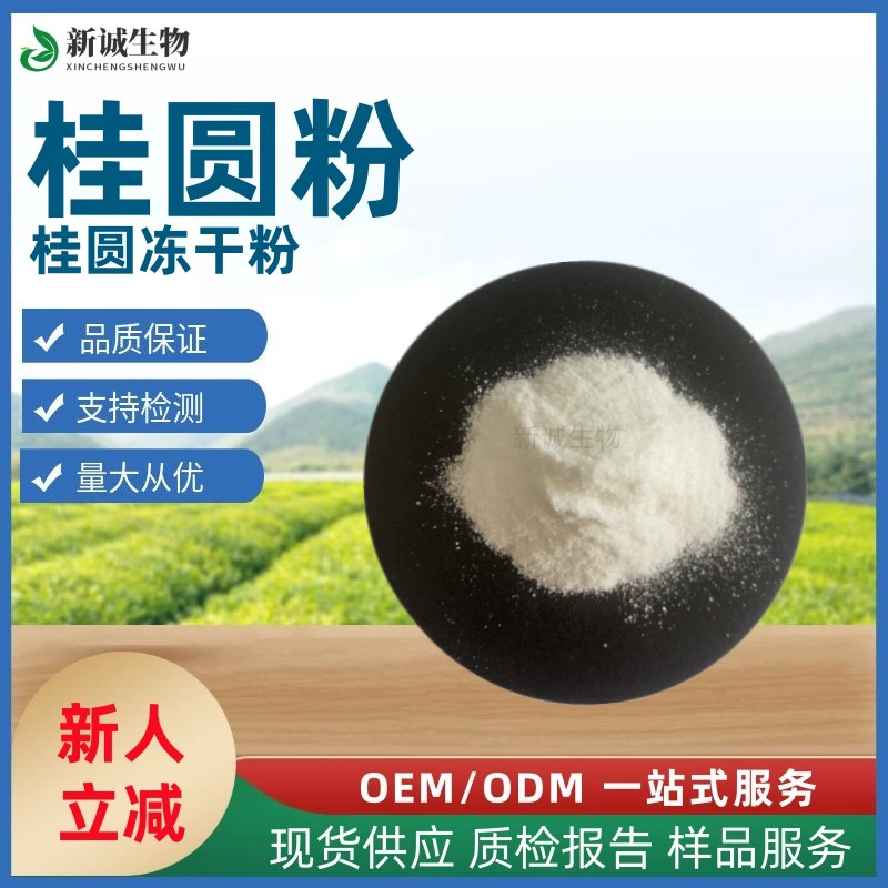 Порошок фруктов лонган, лиофилизированный порошок лонган, быстрорастворимый порошок лонган, сырье для твердых напитков, прямые поставки с завода по выгодным ценам для больших объемов.