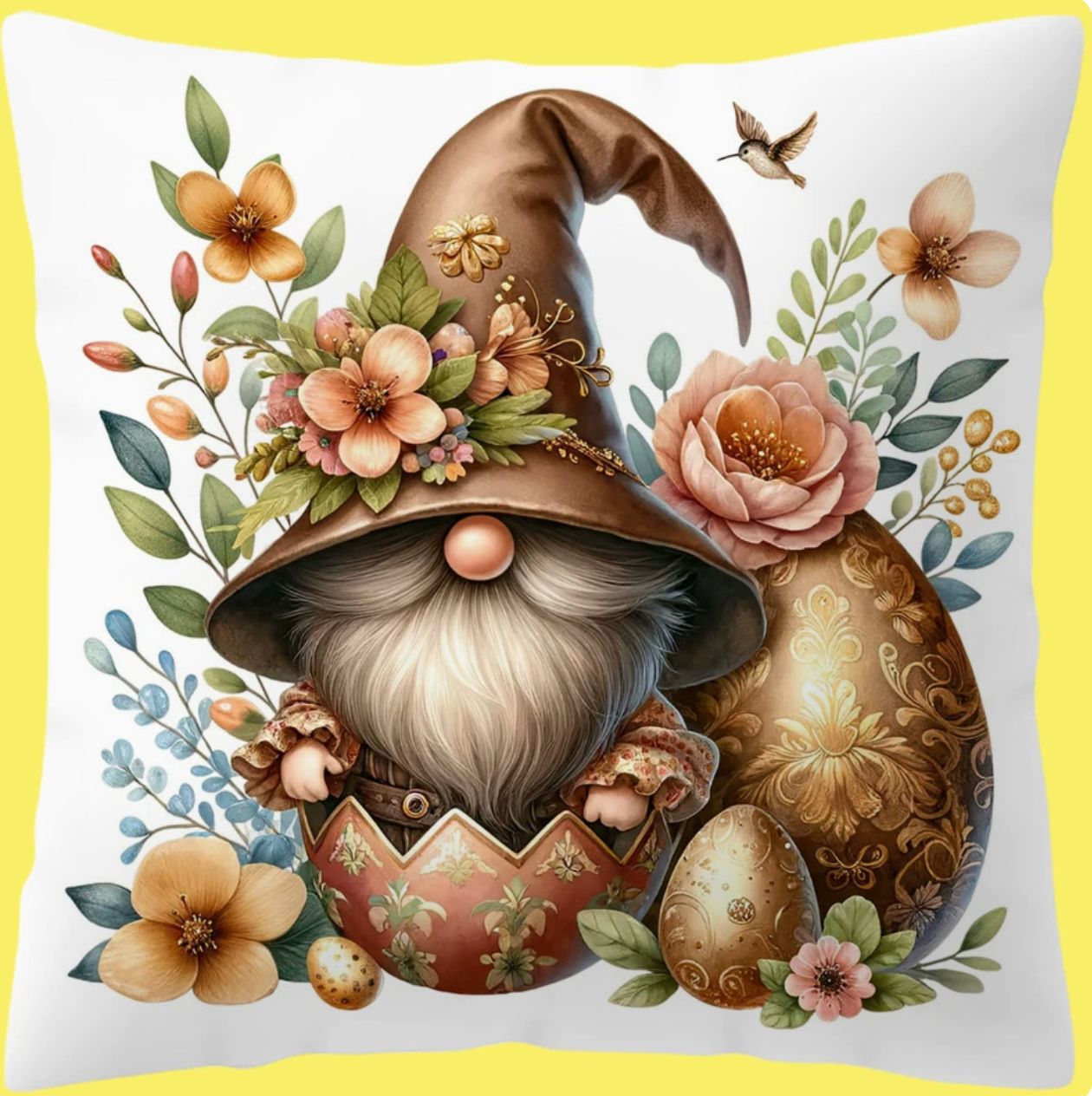 Huevo de Pascua Camión Impresión Funda de almohada Conejo transfronterizo Decoración de vacaciones Hogar Sofá Funda de almohada Funda de cojín