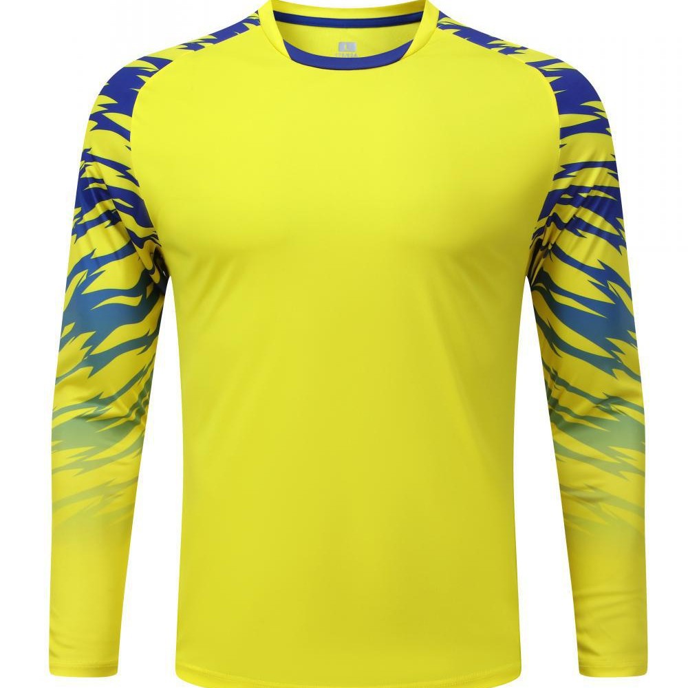 2025 nuevo traje de portero de fútbol traje de portero adulto masculino ropa de pórtico de manga larga para niños impresión de impresión