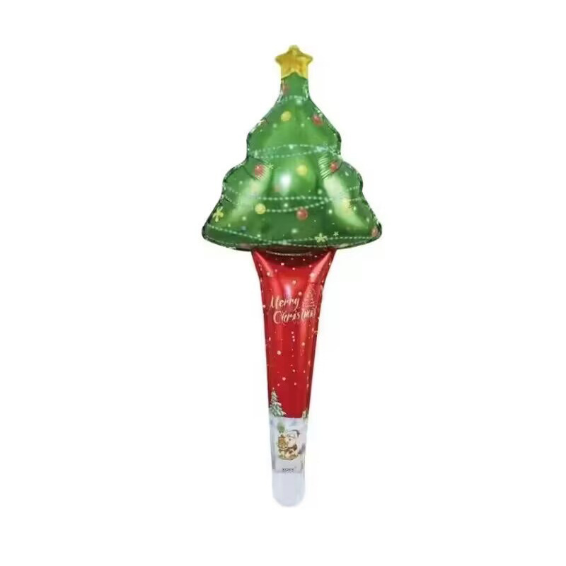 クリスマスの髪飾りカチューシャは給油棒風船老人雪だるまヘラジカアルミ膜風船玩具卸売りを持っている|undefined