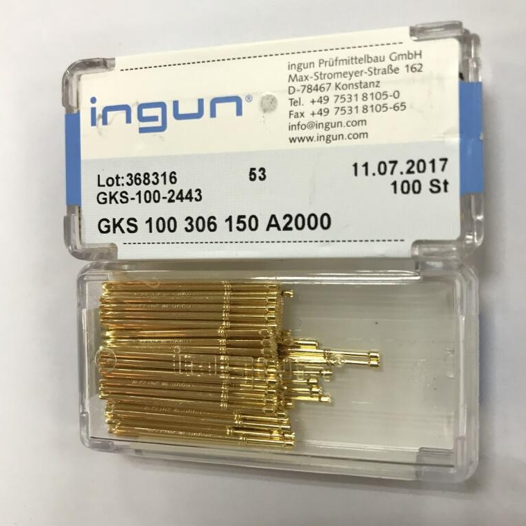 INGUN 德国英钢探针 GKS 100-306-150A2000 测试针