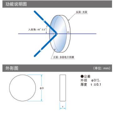 OptoSigma西格玛光机 HTFM-30C08-266-MHG-MP 精度保证反射镜