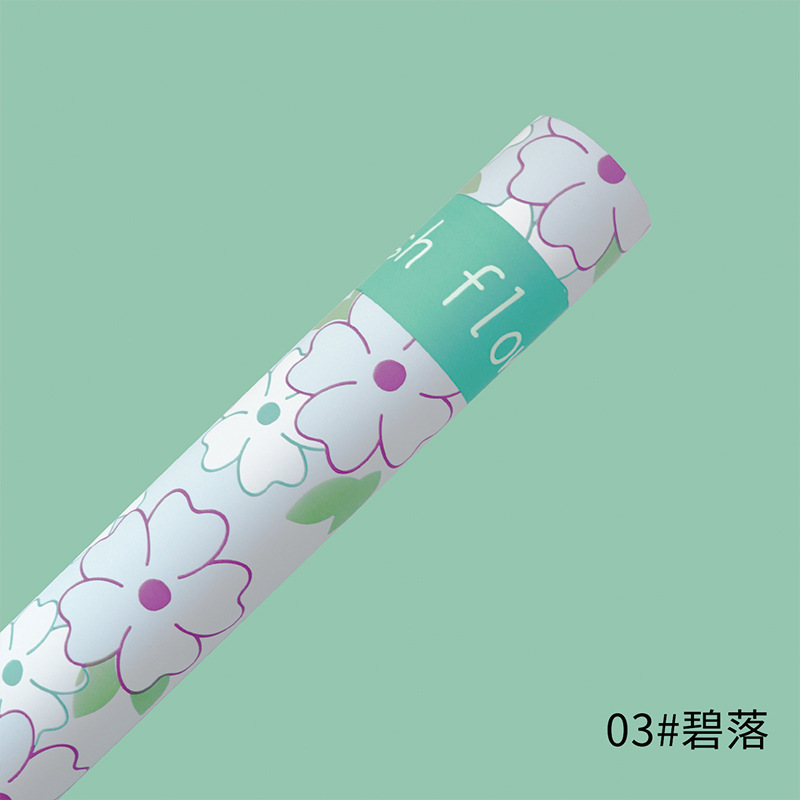 Flor Xi fábrica de fiesta de jardín flor fresca flor al por mayor papel de envoltura de flores hecha a mano diy florista ramo papel de envoltura de flores