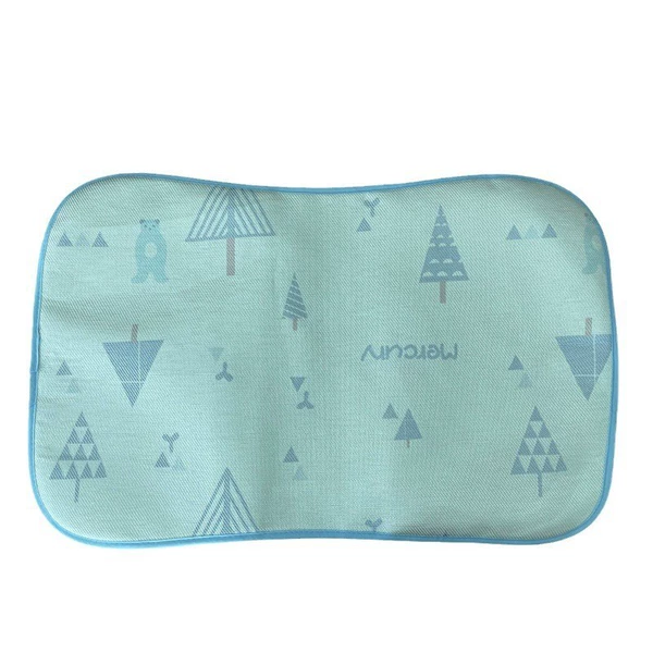 Printed tree ice silk pillowcase