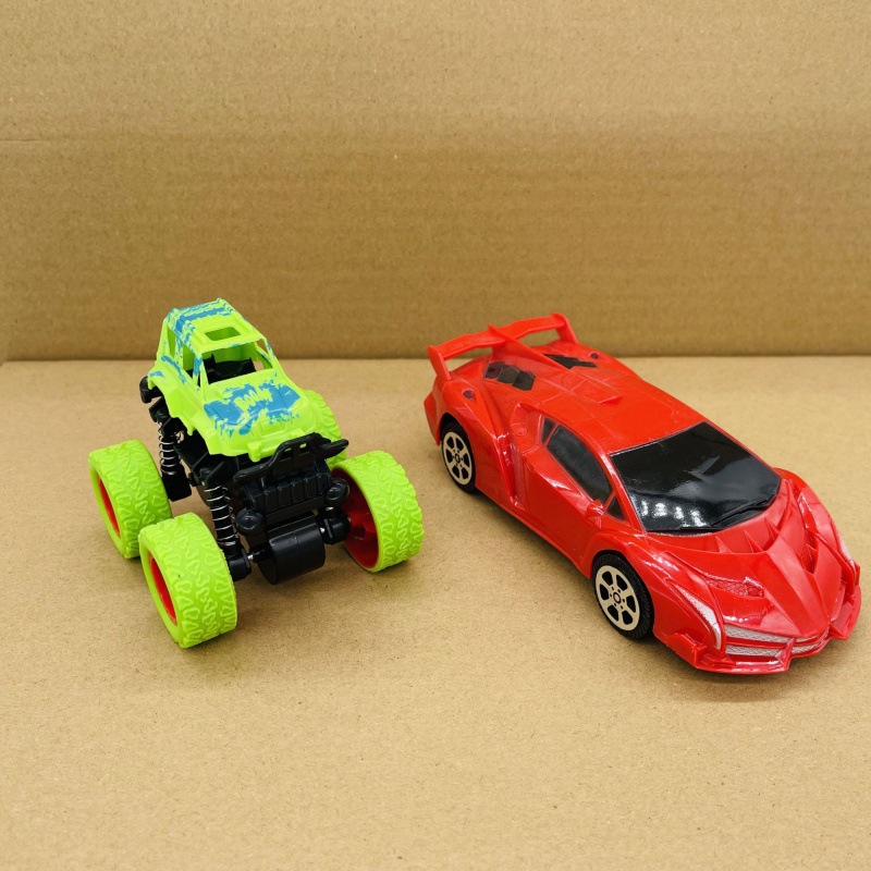 사륜구동 그린 + 풀백 레이싱 레드 [2색 2대]
