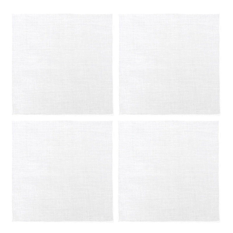 Тай-дай батик 32 белый носовой платок из чистого хлопка детский сад ручной работы DIY Tuo краситель ткань для галстука с вышивкой квадратный шарф оптовая продажа