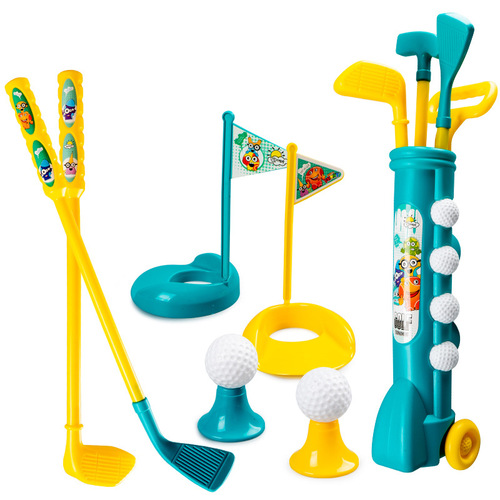 Children's golf toy set, clubs, parent-child interactive games, indoor sports equipment, night market stalls, wholesale