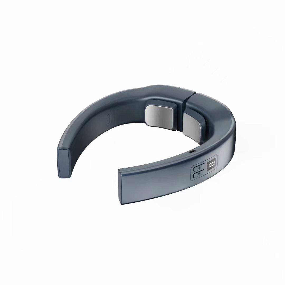 Nuevo ventilador de cuello halter de refrigeración, ventilador pequeño sin aspas, almacenamiento portátil usb, cuello perezoso, ventilador eléctrico halter transfronterizo