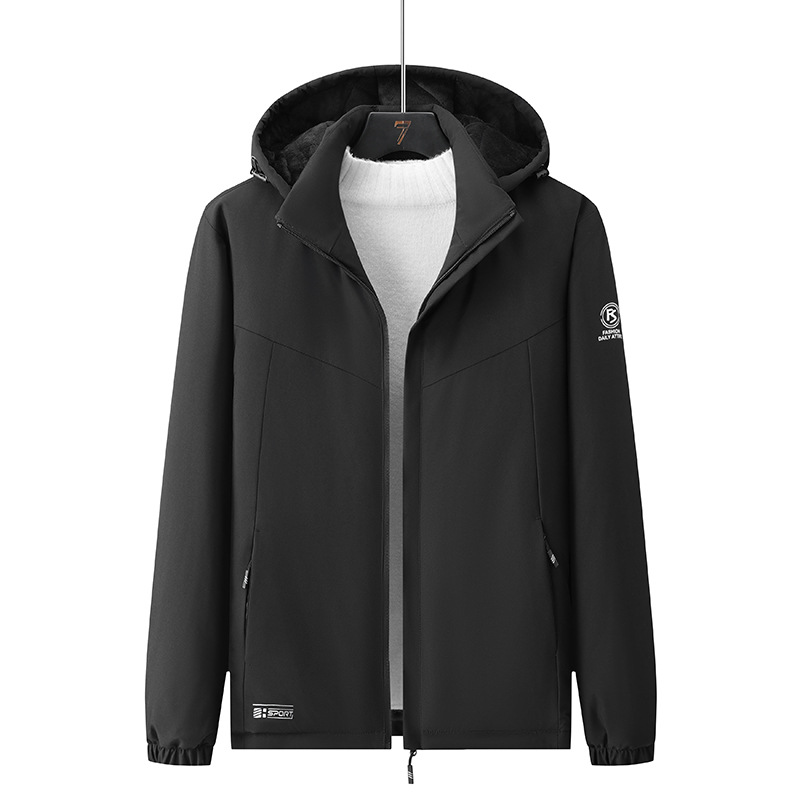 Winter graphene cotton jacket, warm and thick, suitable for sports and casual wear, model 6518