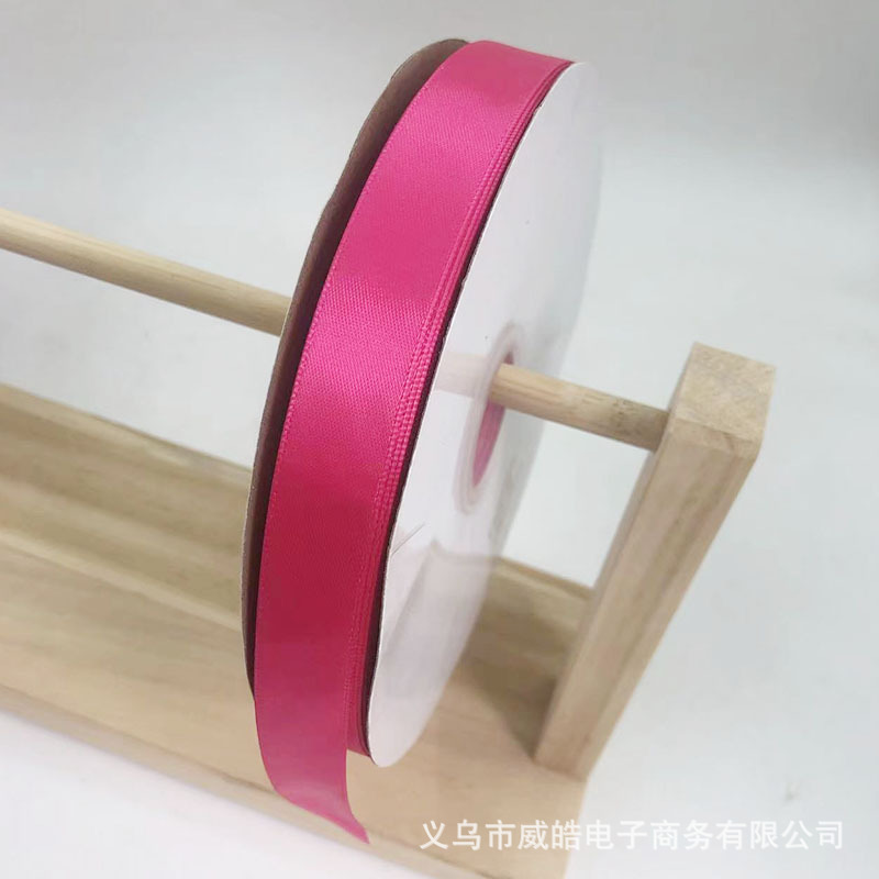 0,6-5cm Rosa Rojo cinta de poliéster cifrado accesorios para el cabello cinta de embalaje cinta accesorios de cinta cinturón de embalaje