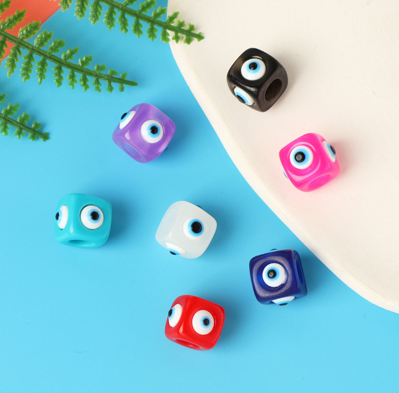 Beads Jewelry Making Type 1 Piece 1.2 * 1.4mm Less Than 1mm Resin Square Eye DIY Jewelry Accessories Beads