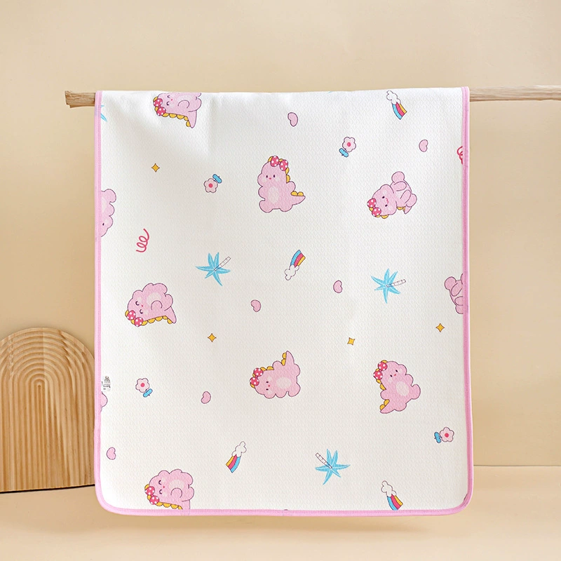 Детская большая водонепроницаемая кровать, дышащий хлопковый матрас, простыня