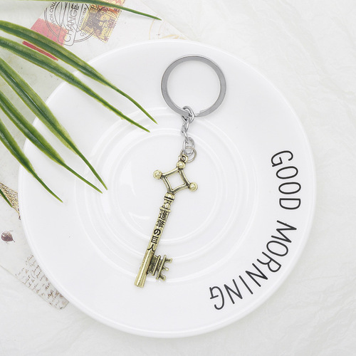 Animation peripherals Attack on Titan Eren's key logo keychain pendant Attack on Titan