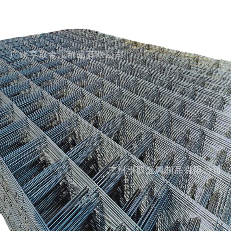 厂家直供铁丝网片地暖网片黑铁丝焊接网格片镀锌建筑铁丝方格网