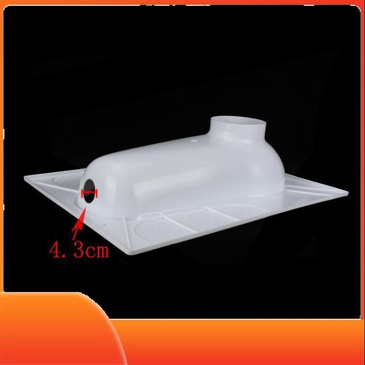 New plastic squat toilet, dry toilet and squat toilet set, complete set of rural direct flush, direct through and direct drainage type, factory wholesale, cross-border one piece undefined