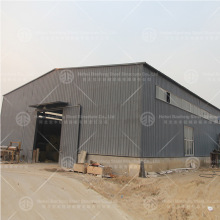 定制工业钢构车间 防火EPS板 大空间 出口非洲 免费设计图纸