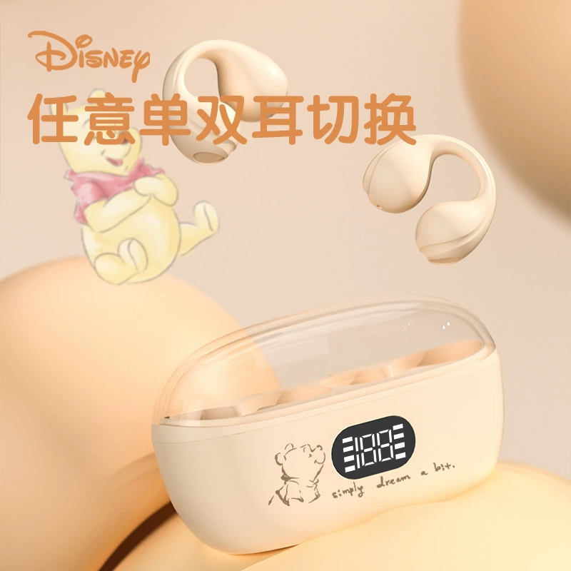 Disney DSN Bluetooth наушники: беспроводные шумоподавляющие TWS наушники – белые, Микки Маус, Messevini Bear