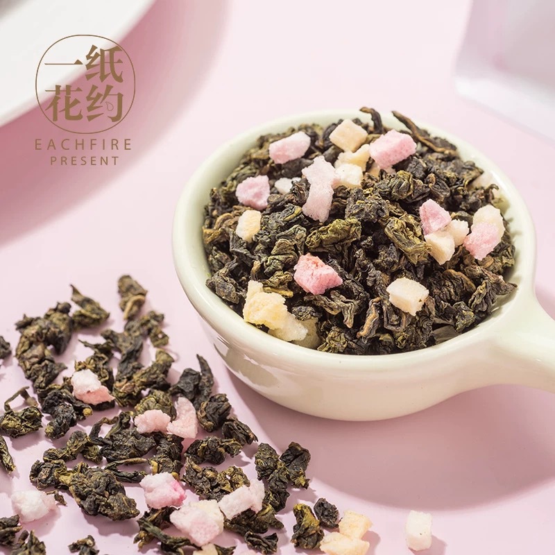 Peach Oolong Tea Mi Tao Wu Long Cold Brew Loose Leaf Wellness Tea for Women 2 Cans key features