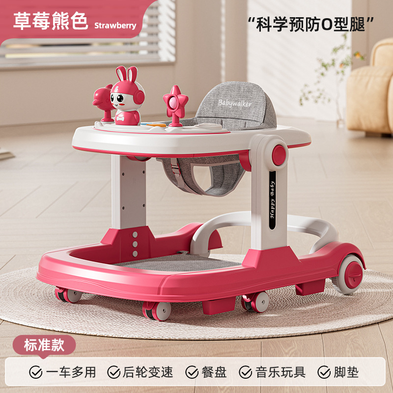 3 - en - 1 multifuncional anti-rollback plegable 6 - 36 meses caminante para bebé