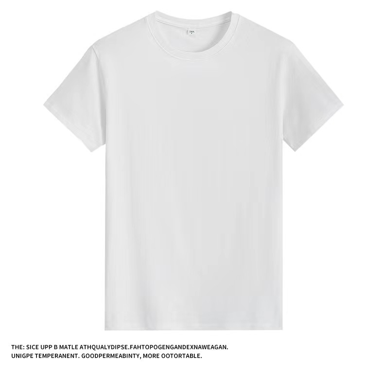 2024 neue Sommer Großhandel Herren Kurzarm T-Shirt Bodenbildung Shirt Herren Rundhals T-Shirt trendiges Paar halbärmeliges Herren T-Shirt_voghion.com