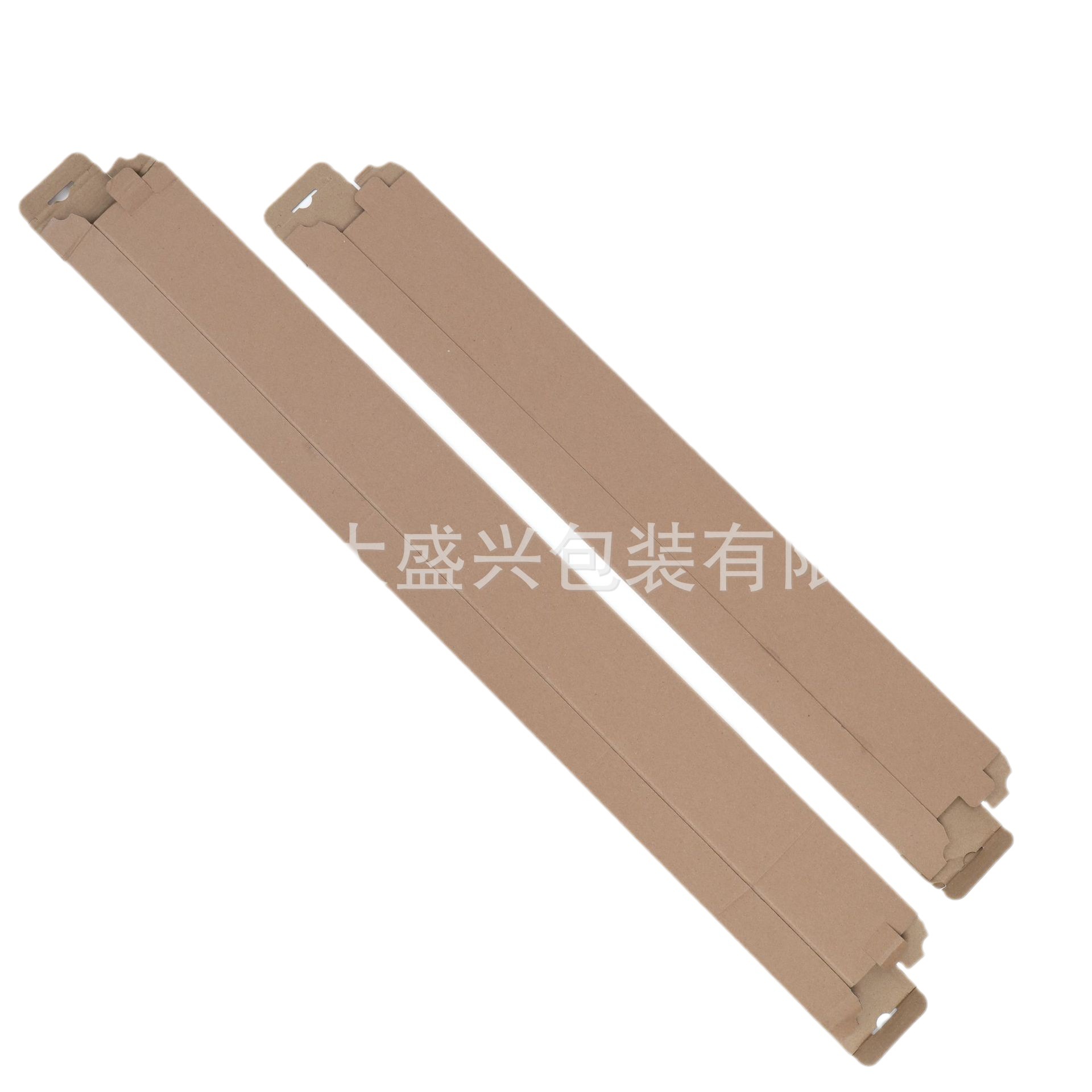 Caja de papel puntual, cartón, luz de riel LED, barra de cortina, caña de pescar, mango largo, paraguas, tira larga, embalaje logístico, engrosamiento