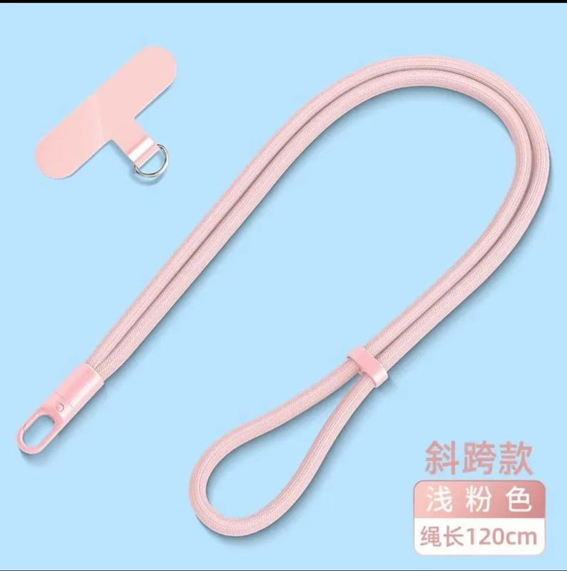 长款手机挂绳垫片卡扣可调节可斜挎手机绳挂脖防丢防摔涤纶绳批发|undefined