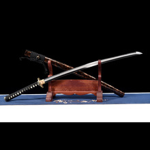 龙泉刀剑武士长刀居合打刀太刀肋差户外防身长刀宝剑katana未开刃