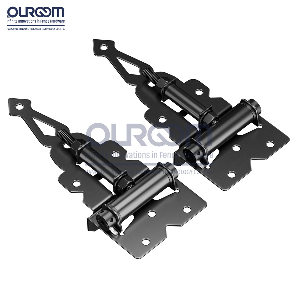 销售护栏篱笆铰链 户外栅栏门T型合页铰链 T花园合页护栏连接件