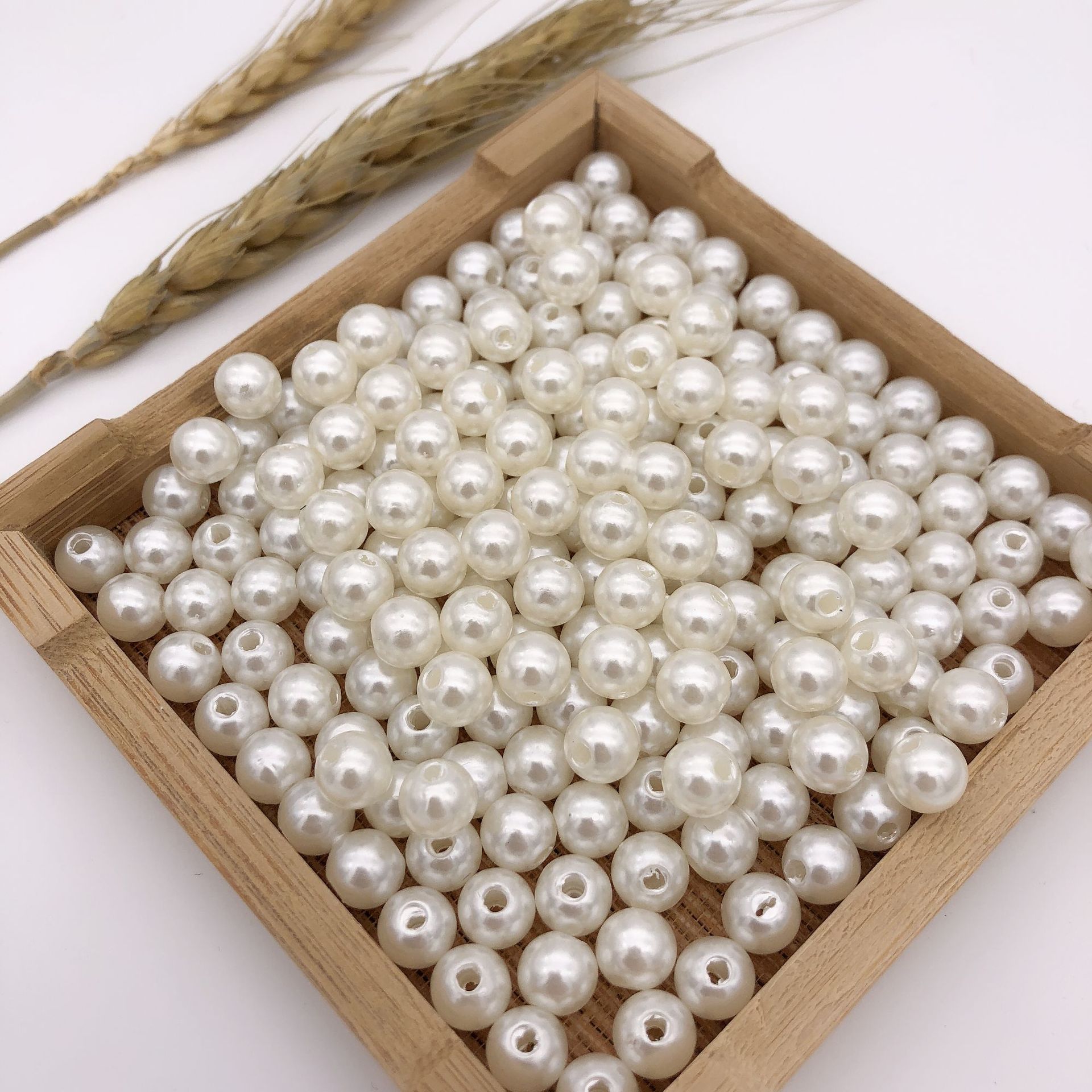 round beads pearl