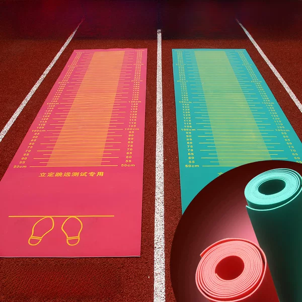 Long jump test mat standing long jump test special mat junior high school students high school entrance examination indoor home non-slip children long jump mat